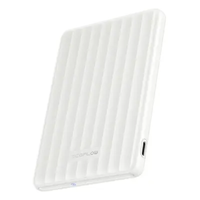 EcoFlow RAPID Mag (5000 mAh, 20 W, Qi1) – Magnetische Powerbank – Weiß
