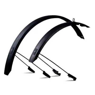 Acid Schutzblechset ROOKIE BB Mount 2.0 | schwarz/grau | 24 Zoll | Fahrradteile