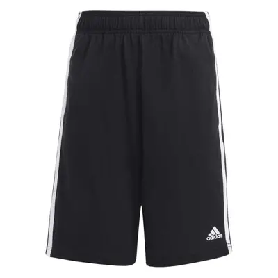 Adidas - Essentials 3-Streifen Knit Shorts Kinder schwarz