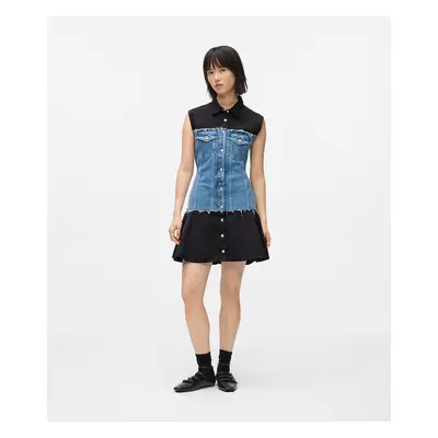Kl Jeans - Denim-bustierkleid, Damen, Blattgrün, Größe: S