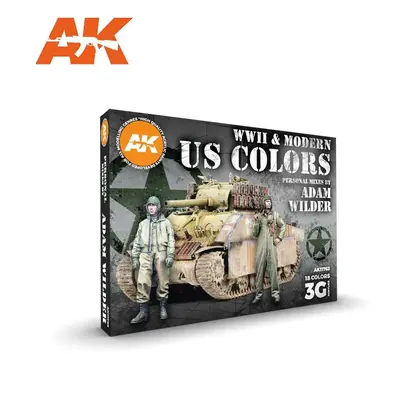 WWII & MODERN US COLORS - SIGNATURE SET BY ADAM WILDER