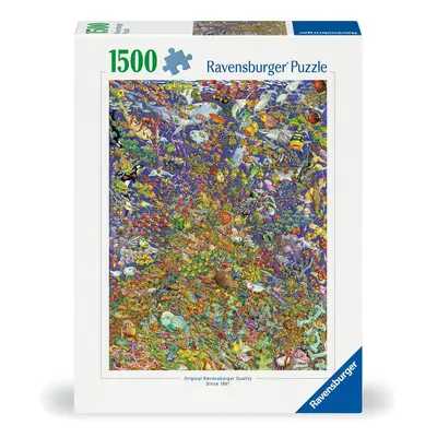 Erwachsenenpuzzle 1500 Teile - Viele bunte Fische