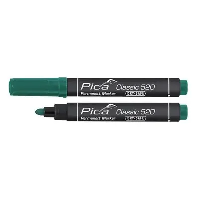 Pica Permanent Marker 1-4mm mit Rundspitze Grün
