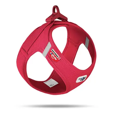curli Clasp AirMesh Geschirr rot Hundegeschirr Größe XS