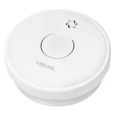 Logilink Rauchmelder austauschbare 9V Batterie weiß