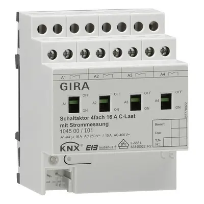 Gira Schaltaktor 4fach REG 104500