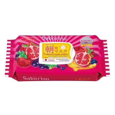 BCL - Saborino Morning All-in-one Mask N High Moisture Type Mixed Berry 30 pcs