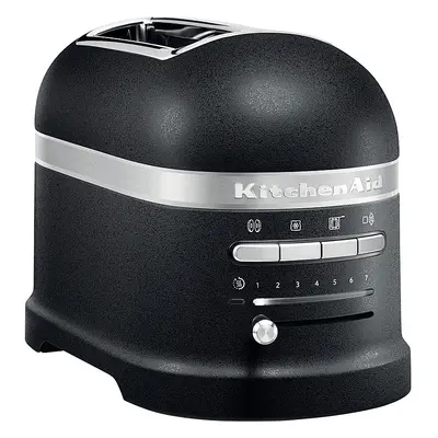 KitchenAid Artisan Toaster 2 Scheiben – Gusseisen Schwarz 5KMT2204EBK inkl. Sandwichzange