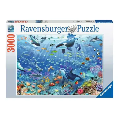 Puzzle mit 3000 Teilen bunte Unterwasserwelt Ravensburger