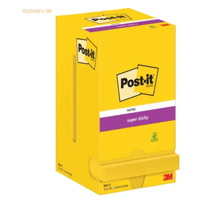 Post-It 7100290189, Quadratisch, Gelb, Papier, 76 mm, 76 mm, 90 Blätter
