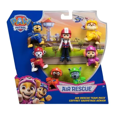 PAW Patrol Air Rescue - Spielfiguren-Geschenkset mit 7 Figuren zum Sammeln, 3 Jahr(e), Mehrfarbig