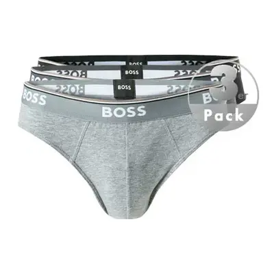 BOSS Power Unterhose grau/dunkelgrau/schwarz (3er-Pack) - XL