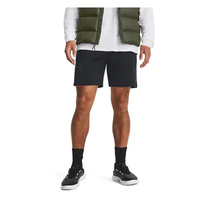 Under Armour Unstoppable Fleece Shorts für Herren 18 cm Schwarz / Schwarz 3XL