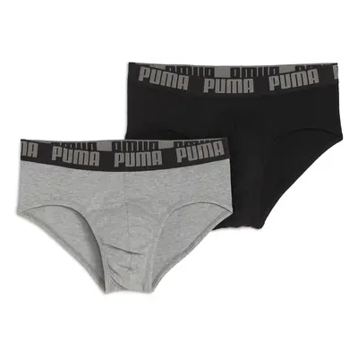 PUMA Slips Herren (2-er Pack), Kleidung, Grau, 3