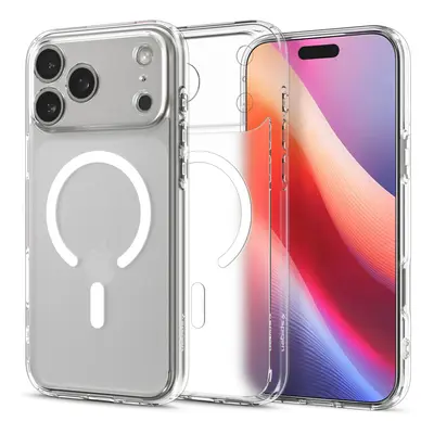 MagSafe Hülle für Apple iPhone 17 Pro, Spigen, Ultra Hybrid, Satinweiß ACS10350