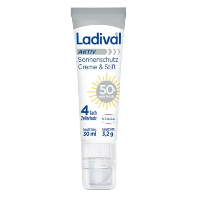 LADIVAL Aktiv Sonnenschutz Creme & Stift LSF 50+ 30 ml