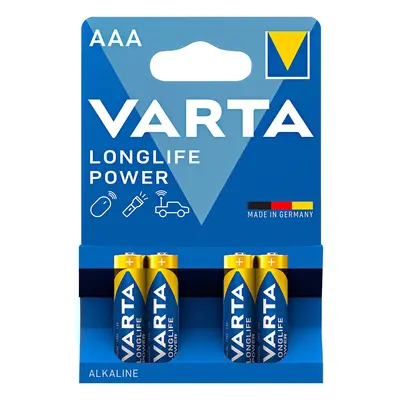 Varta Cons.Varta Longlife Power Micro AAA 4903 Blister 4 04903121414