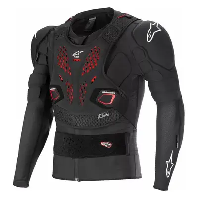 Alpinestars Bionic Pro V3 Plasma Schutzjacke schwarz rot weiß - S