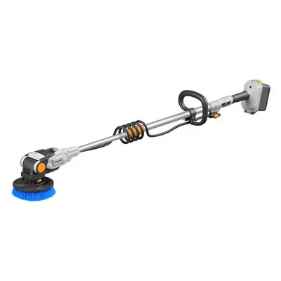 Batavia Accu 18V Twin Brush Teleskop-Reinigungsbürste - Exkl. Akku und Ladegerät - Schrubber mit Teleskopstiel - Ergonomischer, 