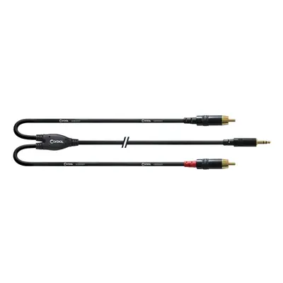 Cordial CFY 6 WCC, 6m, 3,5mm Stereo Klinke2x Cinch male Insertkabel