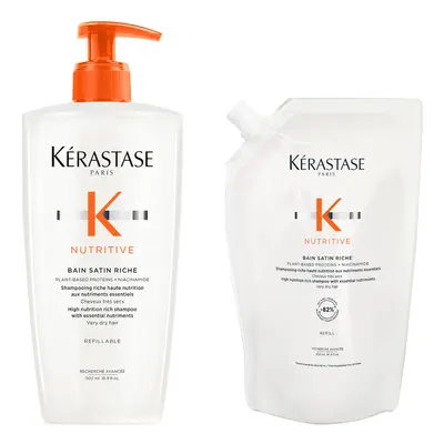 Kérastase Nutritive Bain Satin Riche intensives, nährendes Shampoo 500 ml