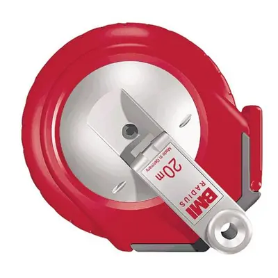 Bmi Kapselbandmaß RADIUS L.10m Band-B.13mm Acm EG II Ku.gelb Glasfaser