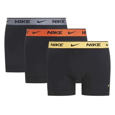 Nike 3P Everyday Essentials Cotton Stretch Trunk D1 Schwarz/Grau/Rot Baumwolle Medium Herren
