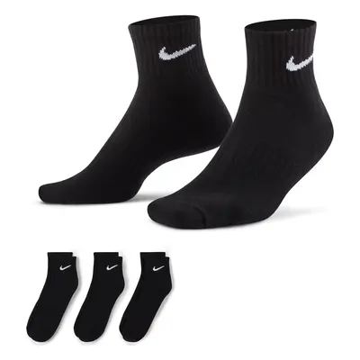 Nike - Everyday Cush Ankle 3 Paar Socken schwarz
