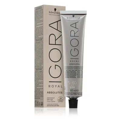 Schwarzkopf Professional IGORA Royal Absolutes Haarfarbe Farbton 5-60 Light Brown Chocolate Natural 60 ml