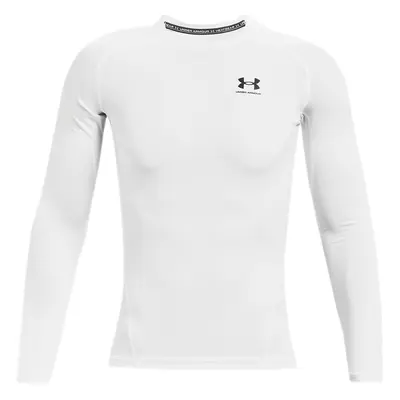 Under Armour HeatGear Comp Langarmshirt weiß - XL