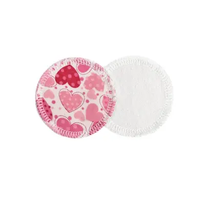 T-TOMI Make-up Removal Pads Set Soft 2 Weeks wiederverwendbare Abschminkpads COLOUR + Laundry Wash Bag 7 St.