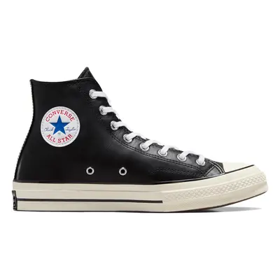 Converse Chuck 70 Leather Black A07200C Herren - Sneaker Converse - Schwarz - A07200C-4.5 - Size: 4.5