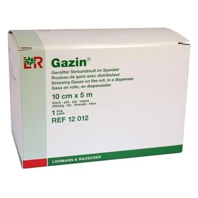GAZIN Verbandmull 10 cmx5 m 4fach gerollt 1 St.