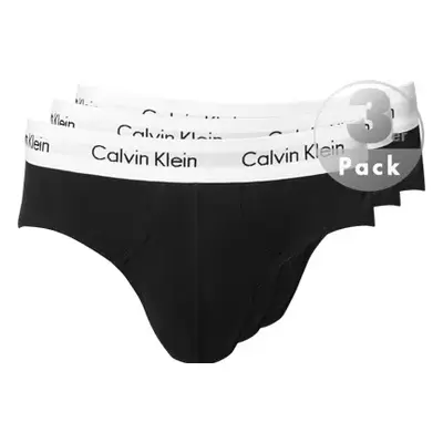 Calvin Klein Style Classic Unterhose schwarz/weiß (3er-Pack) - XL