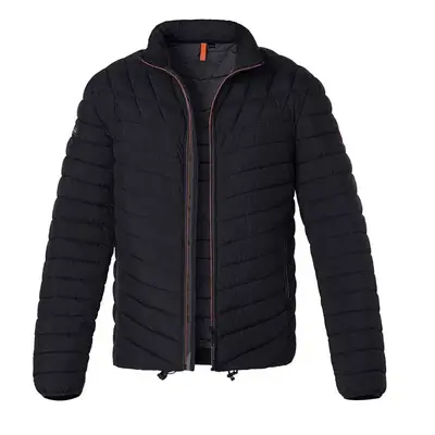 NAPAPIJRI Herren Steppjacke schwarz Mikrofaser unifarben