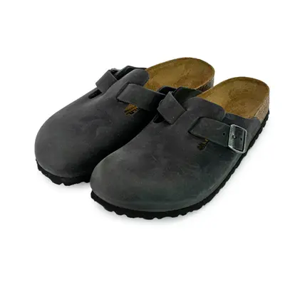 Birkenstock Boston LEOI Schmal Clogs schwarz - 36