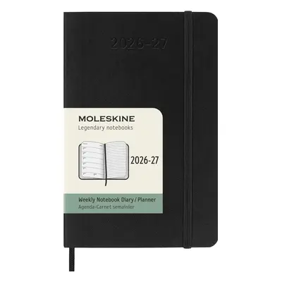 Classic Soft 18M 26/27 Week Notiz-Taschenformat schwarz