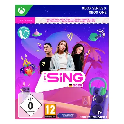 Xbox Series - Let's Sing 2025 (DE Version) (mit OVP) (sehr guter Zustand) (gebraucht)
