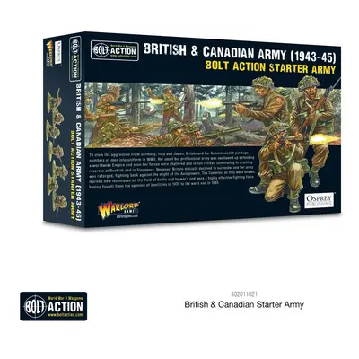 Warlord Games Bolt Action Starter Army British & Canadian Army (1943-45) 28mm
