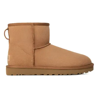UGG 1016222 che Classic Mini II Damen Winterstiefel Braun Lammfell Warmfutter