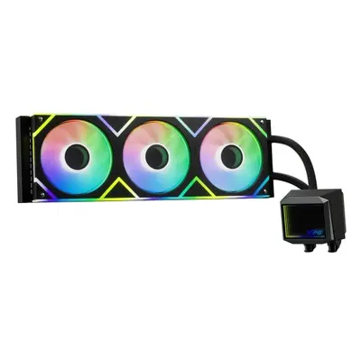 XPG LEVANTE II 360, All-in-One-Flüssigkeitskühler, 12 cm, Schwarz