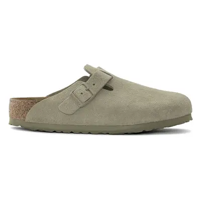 Clogs Birkenstock Boston Suede Leather