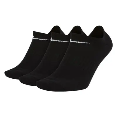 3 Paar Nike Sneaker Socken No Show Füßlinge schwarz / weiß / Mehrfarbig SX7678