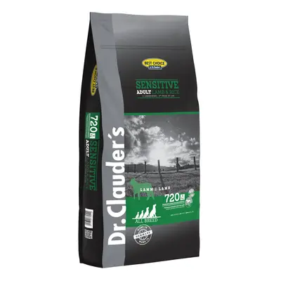 Dr. Clauder's Best Choice Lifecycle Sensitive Adult Lamm & Reis All Breed Hundetrockenfutter 12,5 Kilogramm