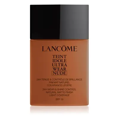 Lancôme Teint Idole Ultra Wear Nude leichtes mattierendes Make-up Farbton 17 Ebène 40 ml