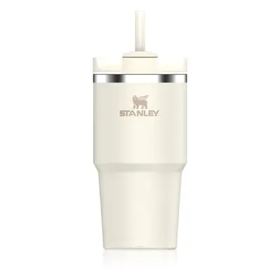 Stanley Quencher H2.O FlowState™ Tumbler Edelstahlbecher mit Trinkhalm klein Cream 2.0 1 St.