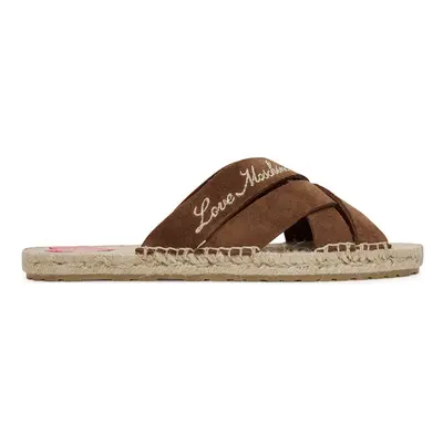 Pantoletten LOVE MOSCHINO JA28362G0MIG0300 Braun