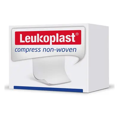 LEUKOPLAST compress non-woven 7,5x7,5cm unste.4f 100 St.