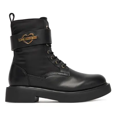 LOVE MOSCHINO Schnürschuhe JA24024G1NIN100A41 Schwarz