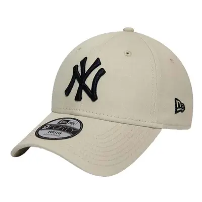 New Era League Essential 9FORTY New York Yankees Kinder Kappe beige/schwarz - 6-12